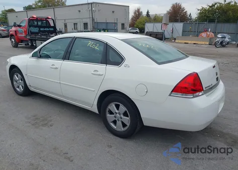 2007 Chevrolet Impala Lt from USA, damaged, VIN 2G1WT55N379404485